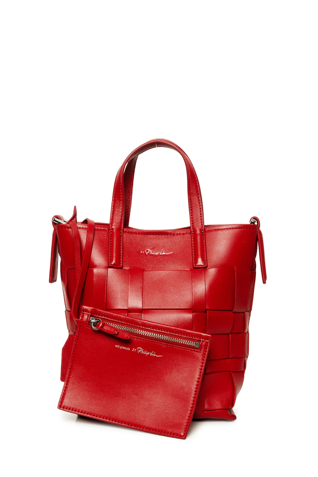 3.1 Phillip Lim Odita Woven Leather Crossbody