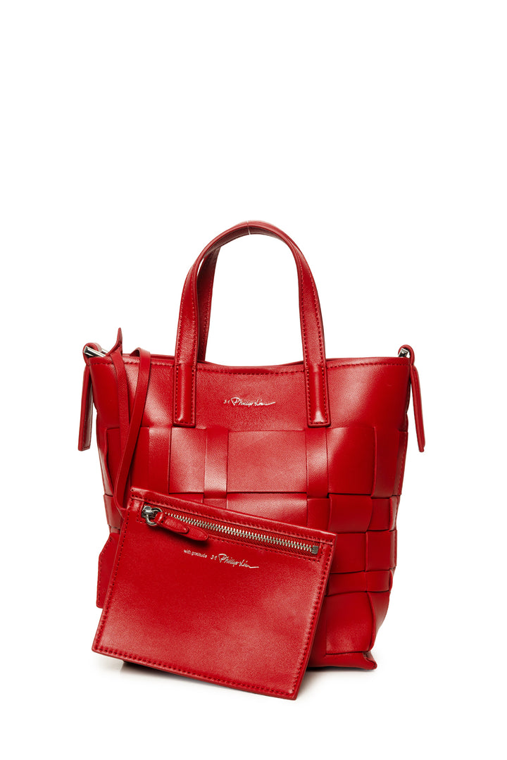 3.1 Phillip Lim Odita Woven Leather Crossbody