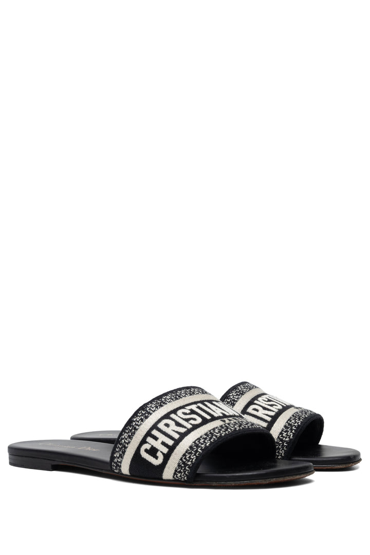 Dior Size 37.5 Dway Slides
