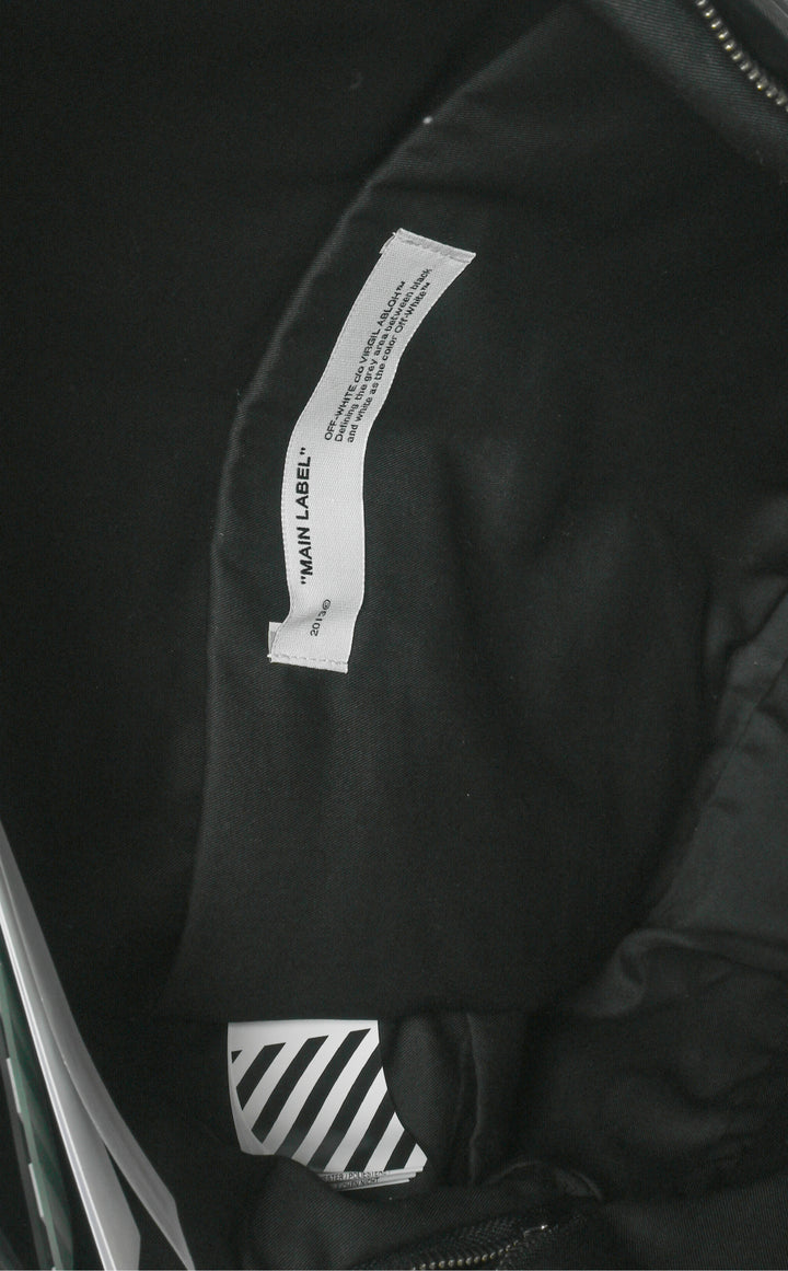 Off White Unfinished BackPack