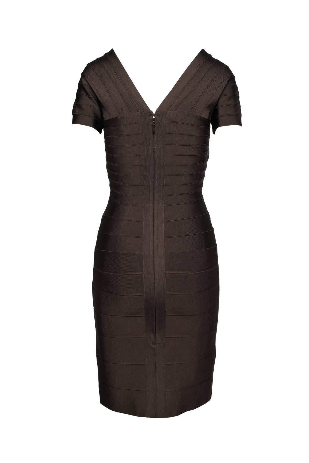 Herve Leger Size M Short Sleeve Bandage Dress