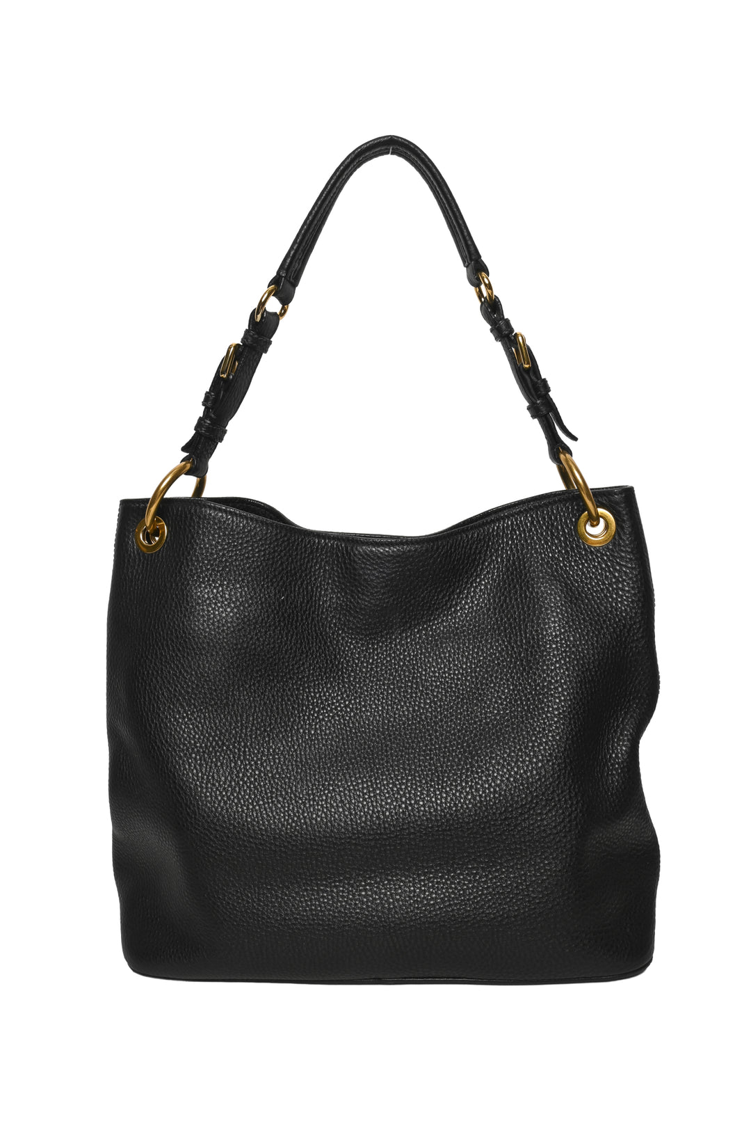 Prada Vitello Daino Leather Hobo