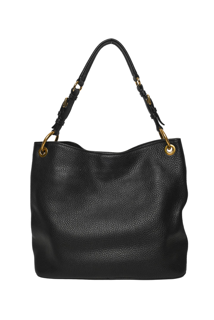 Prada Vitello Daino Leather Hobo