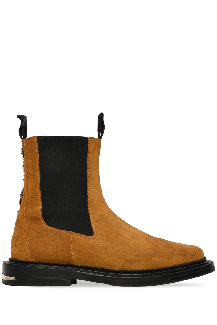 Toga Virilis Mens Shoe Size 44 Stud Chelsea Boots