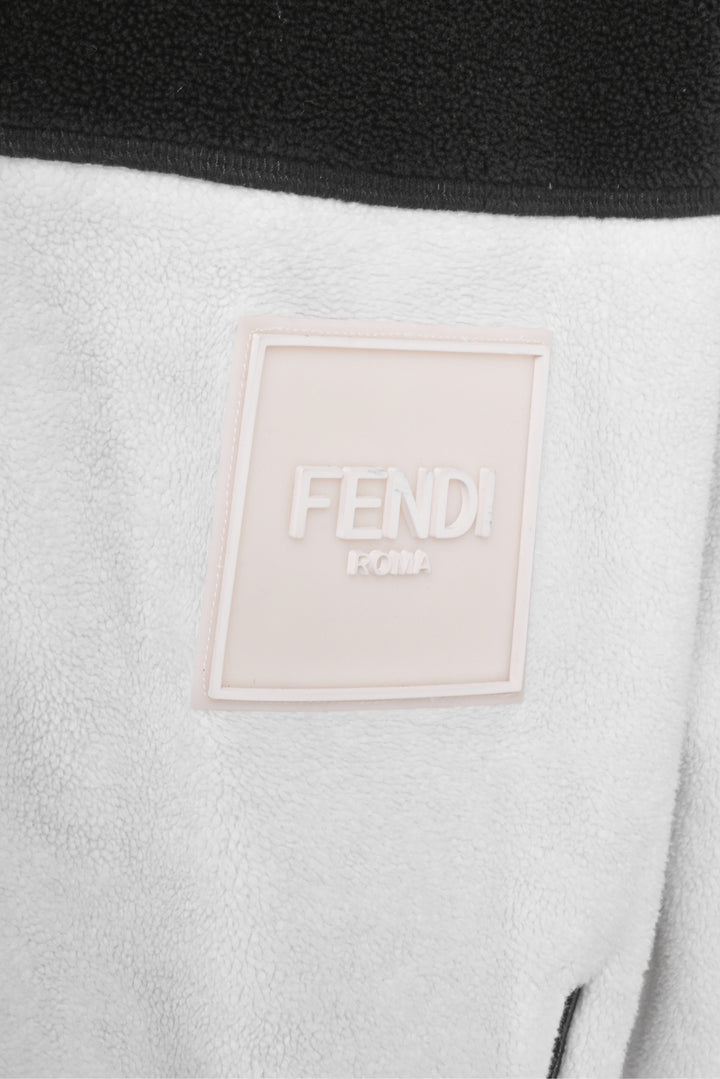 Fendi Size M Men's Fendi Patch Fleece Jacket