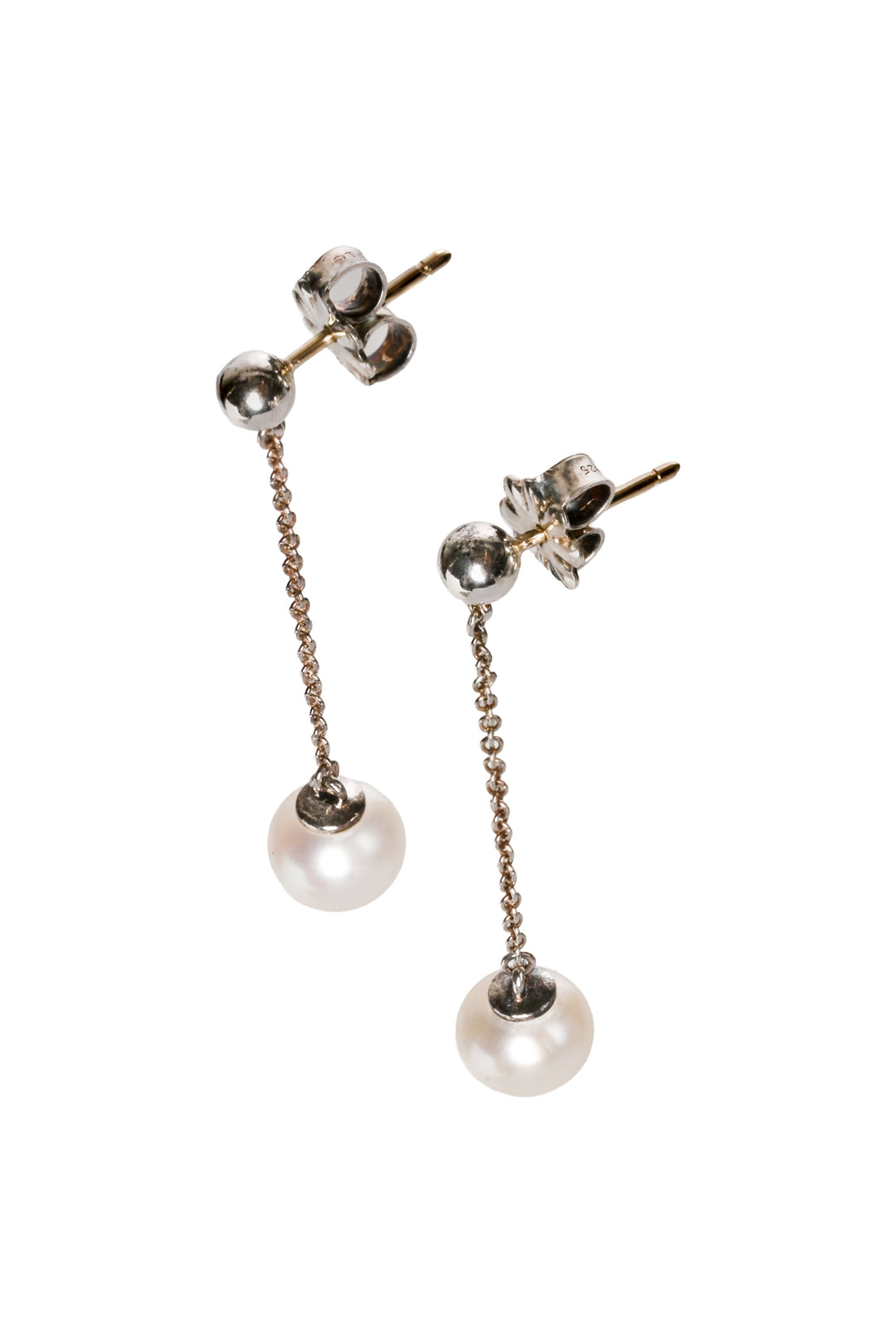 Tiffany & Co Pearl Drop Earrings