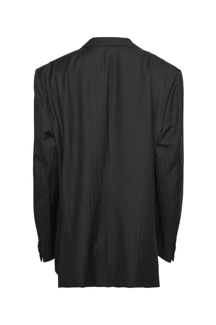 Raffaele Caruso Size 46 Men's Single Button Wool Blazer