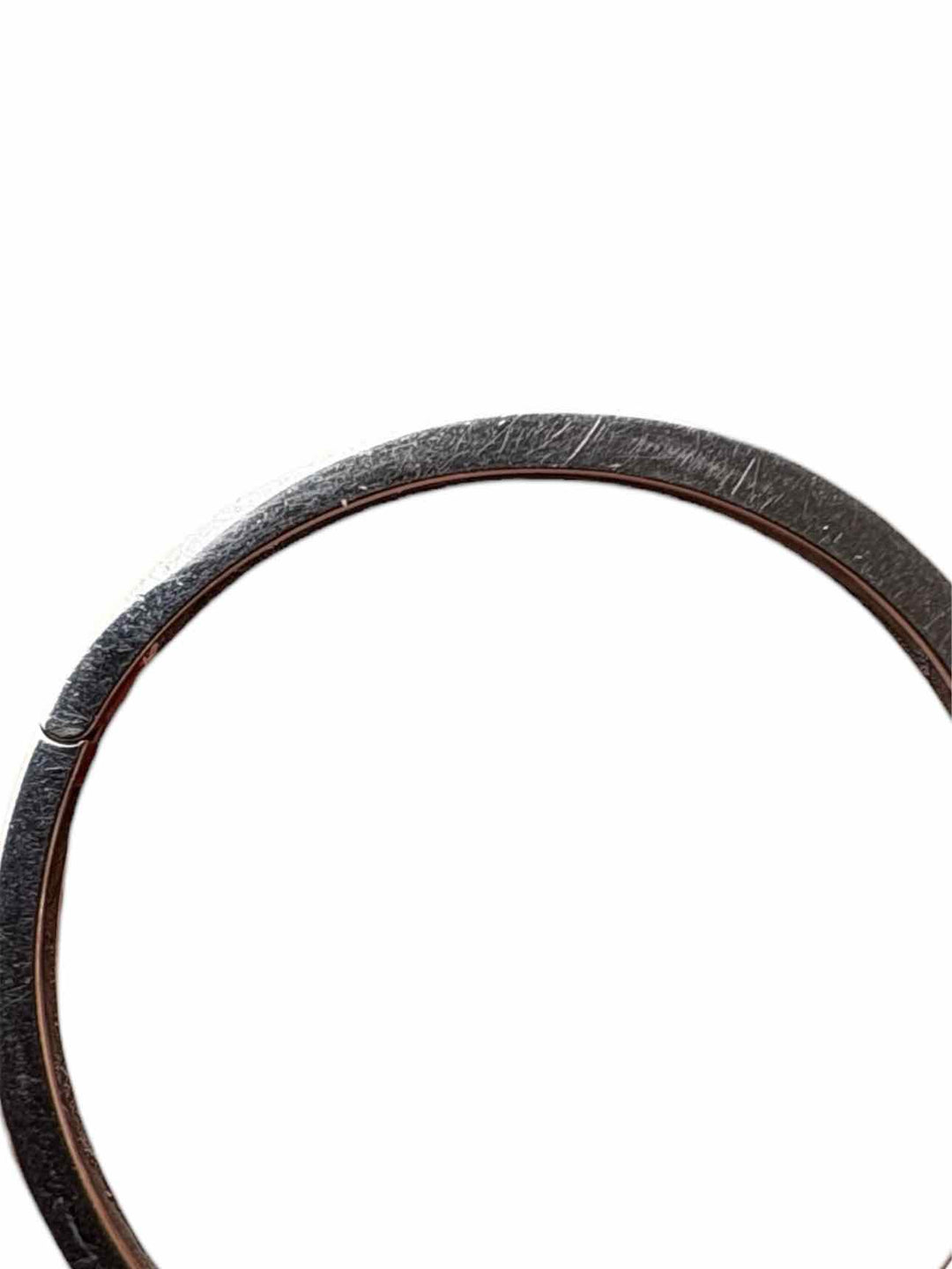 10KT White Gold Round Hoop 60 Diamond Stone Count Earrings