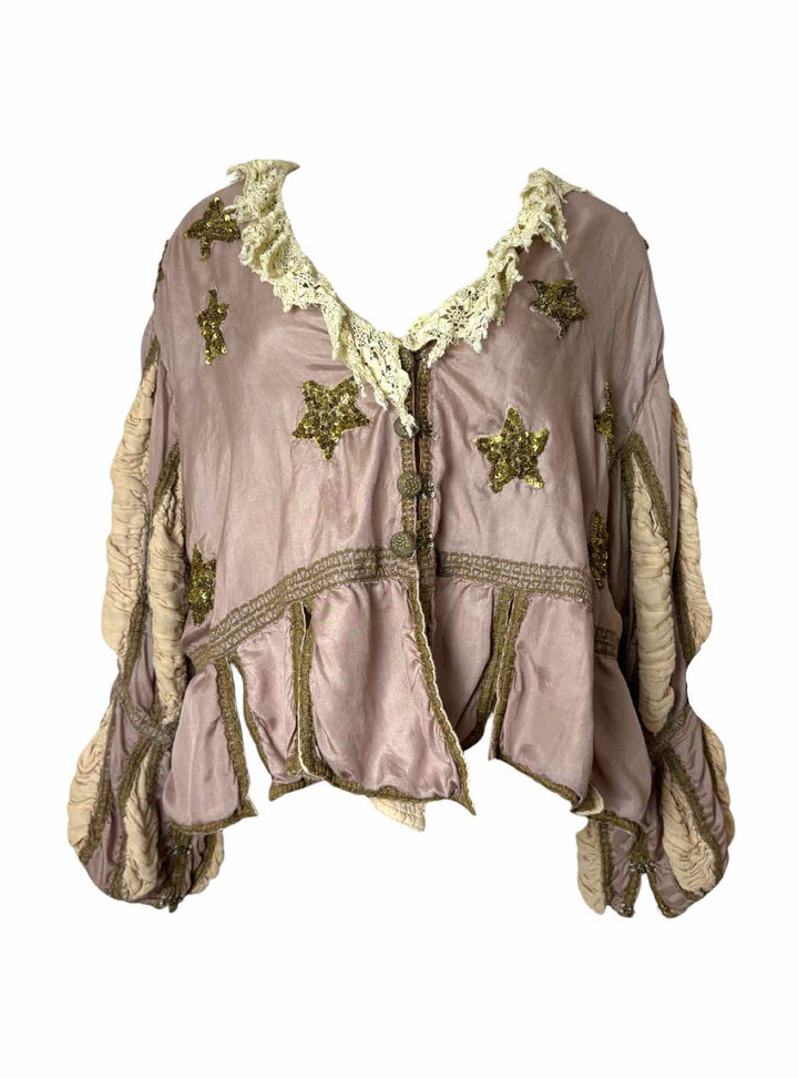 Magnolia Pearl Size OS Monique Silk Jacket