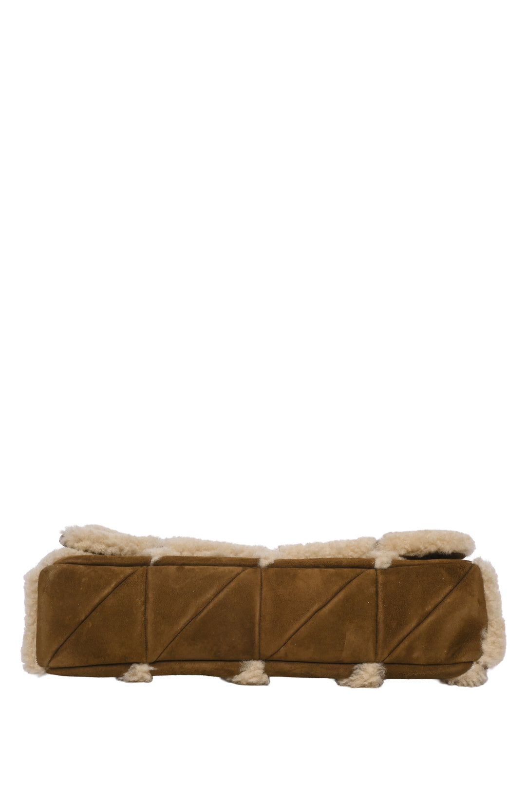 Saint Laurent 2022 Shearling Suede Patchwork Jamie Shoulder Bag
