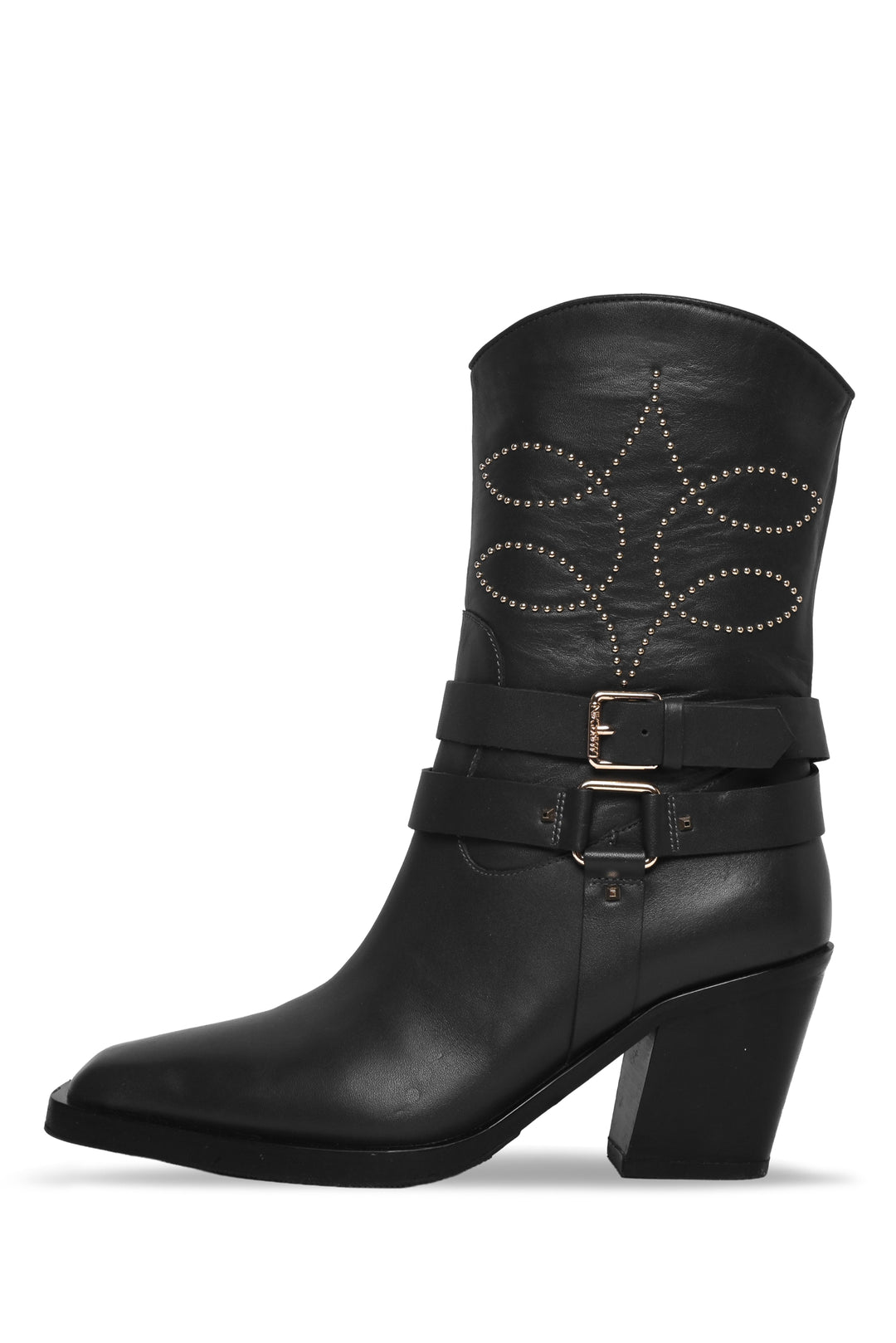 Marccain Size 39 Leather Western Boots