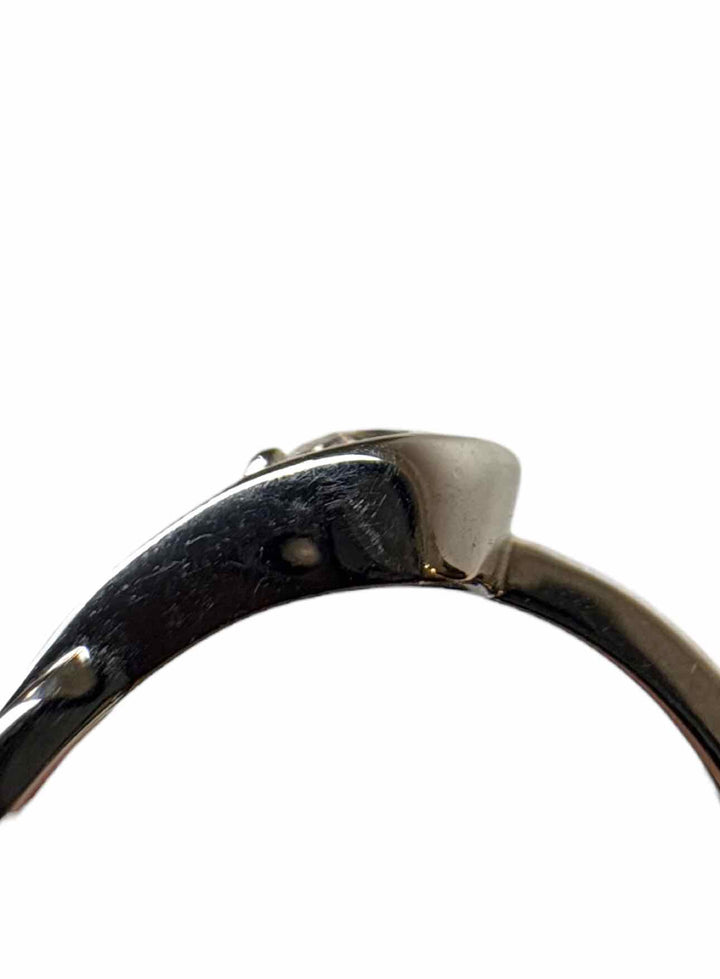 Pandora Size 6 14 K White Gold Ring with 0.50CT Lab Grown Diamond.