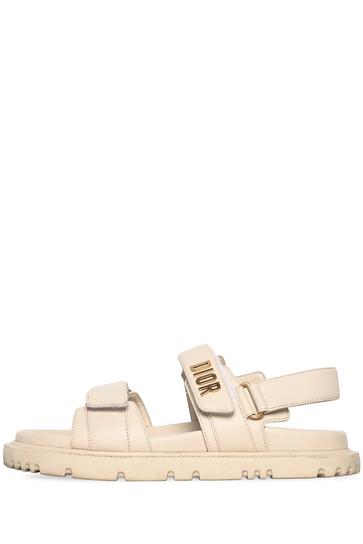 Dior Size 38 Dioract Sandals