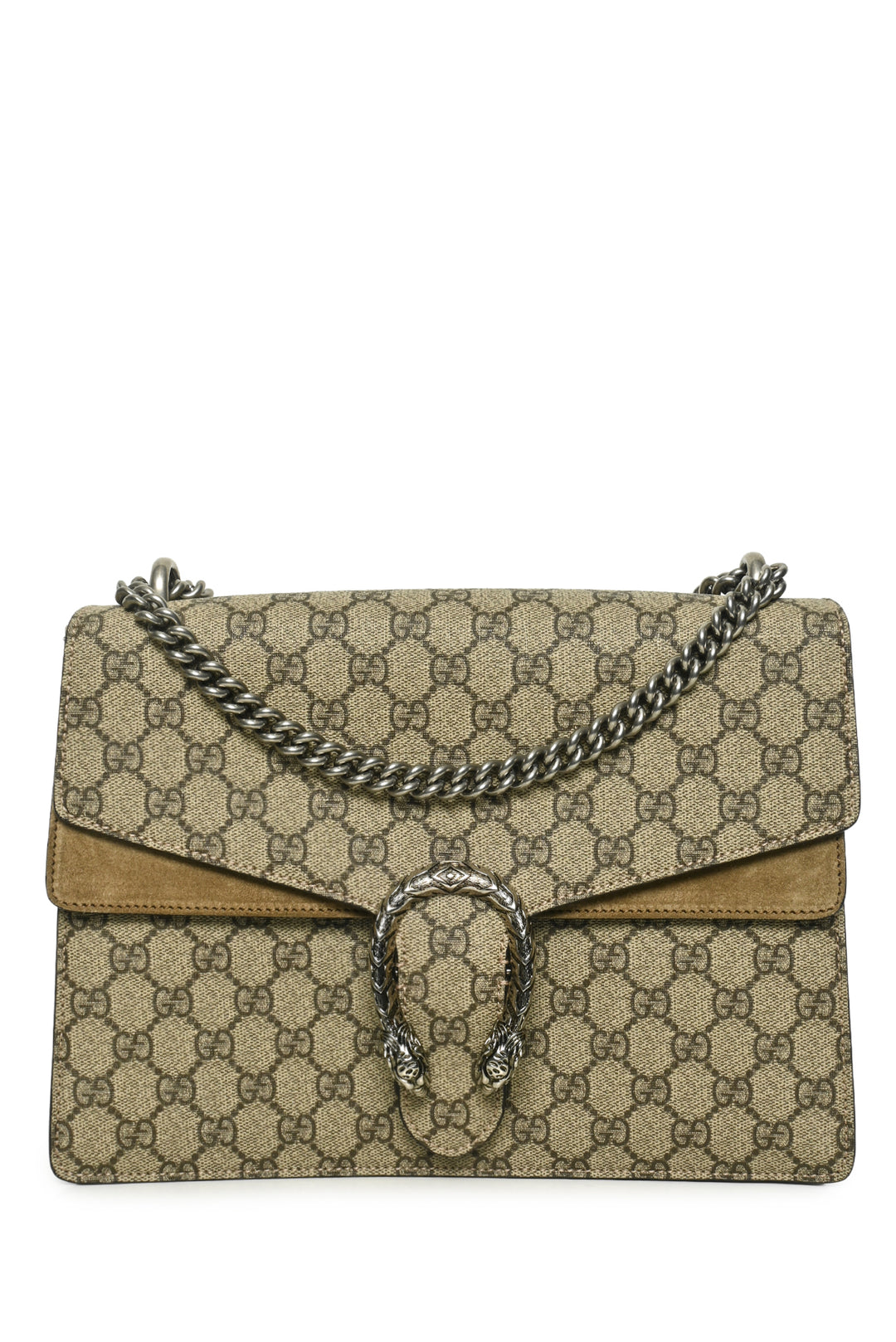 Gucci GG Supreme Monogram Medium Dionysus Shoulder Bag