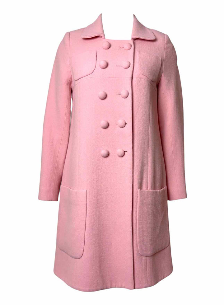 Smythe Pink Wool Size 8 Coat
