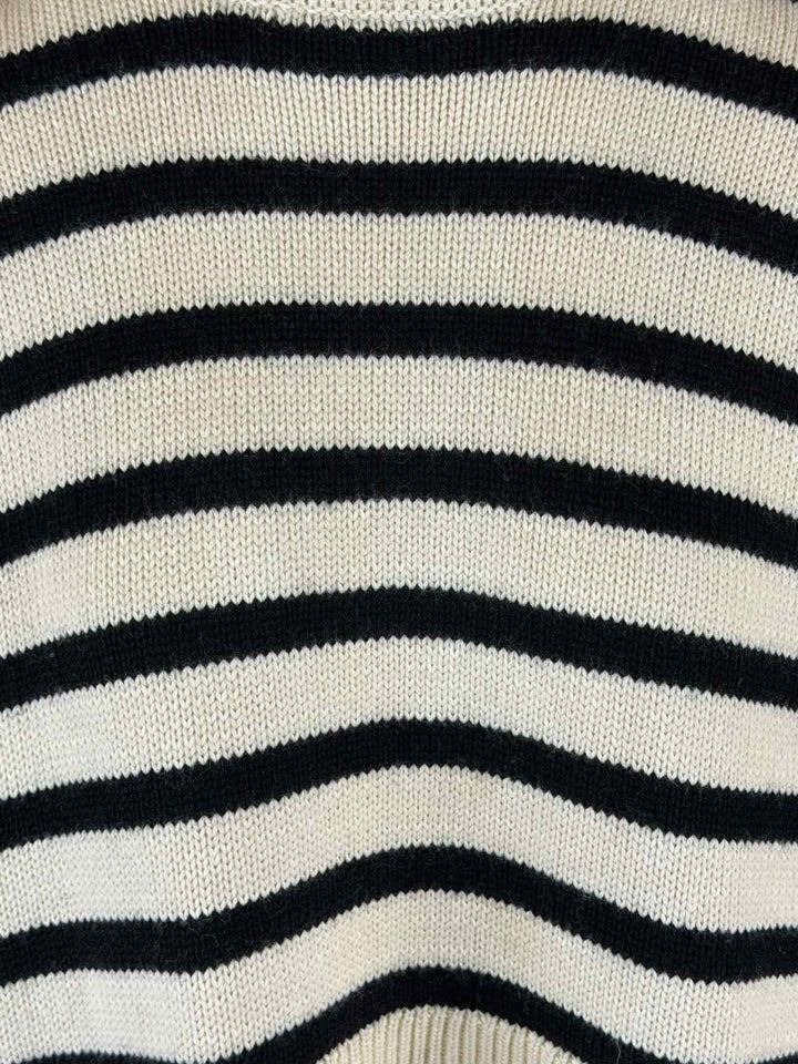 Toteme Size XXS Signature Stripe Turtleneck Sweater