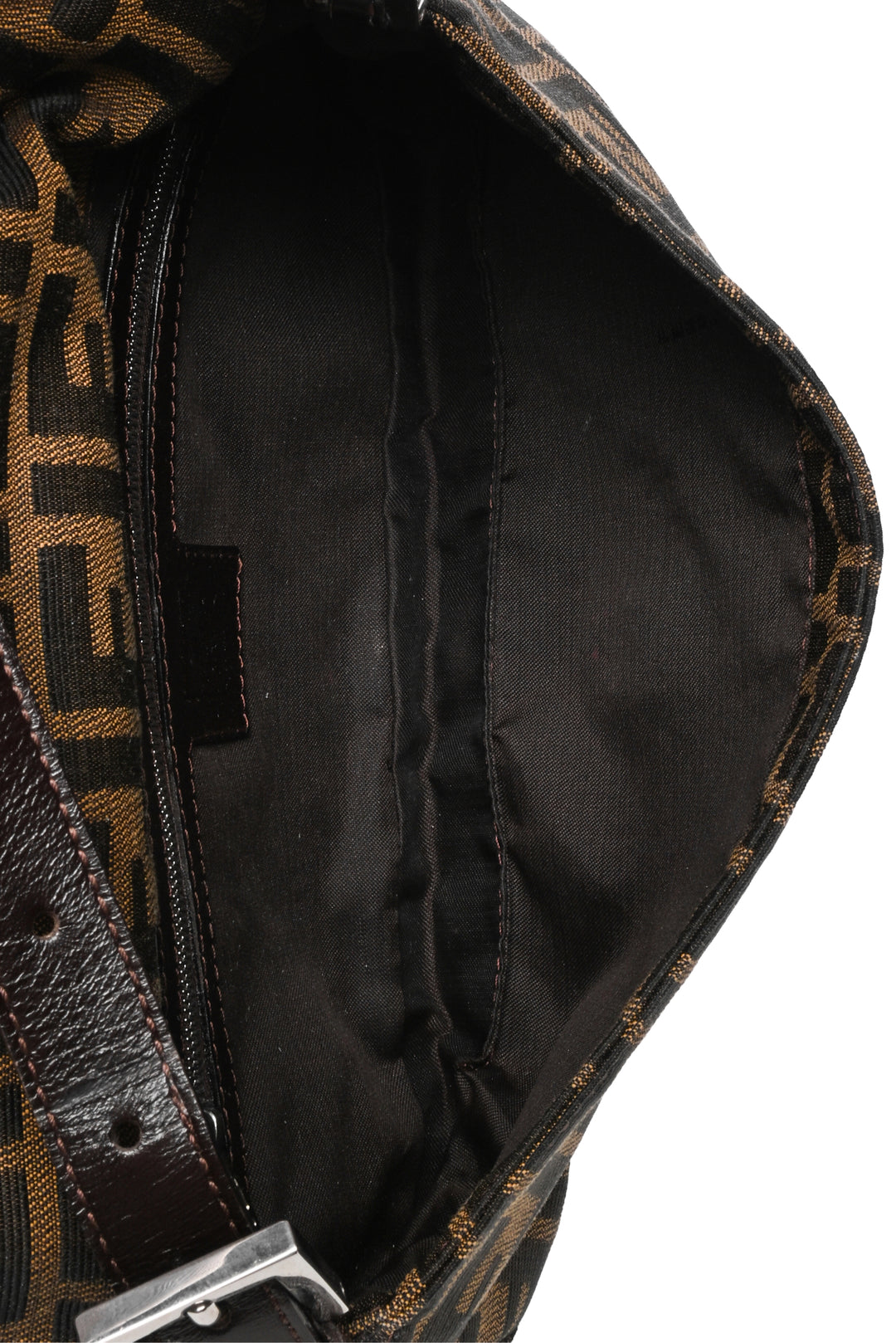Fendi Vintage FF Zucca Small Baguette
