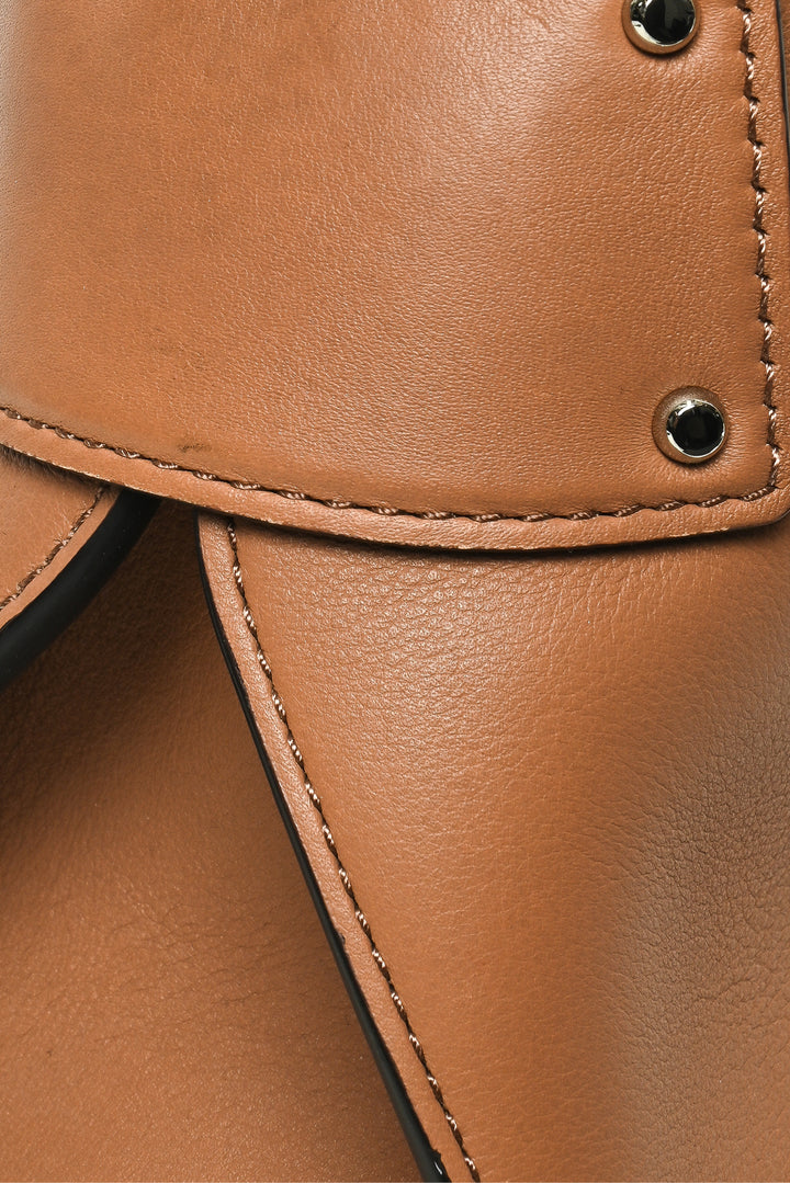 Michael Kors Collection Medium Miranda Top Lock Shoulder Bag