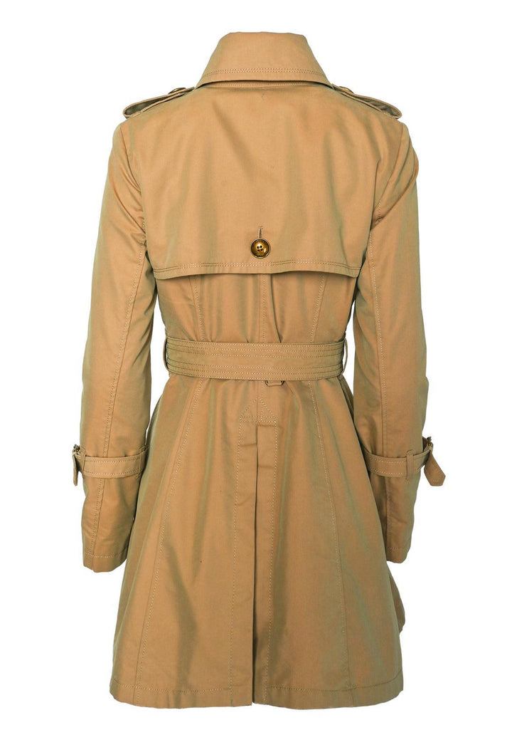 Burberry Blue Label Size 38 Double Breasted Trench Coat