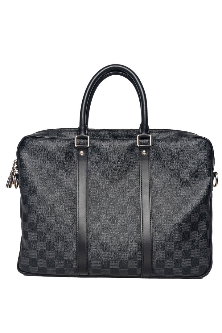 Louis Vuitton 2018 Damier Ebene Porte-Documents Voyage PM Briefcase