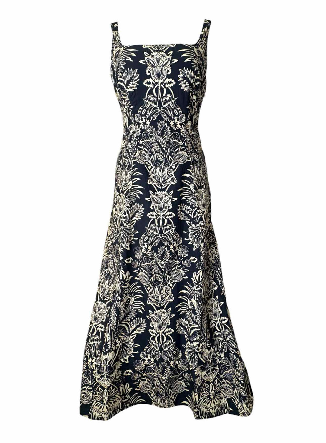 Ulla Johnson Size 6 Natali Tank A-Line Noir Flora Dress