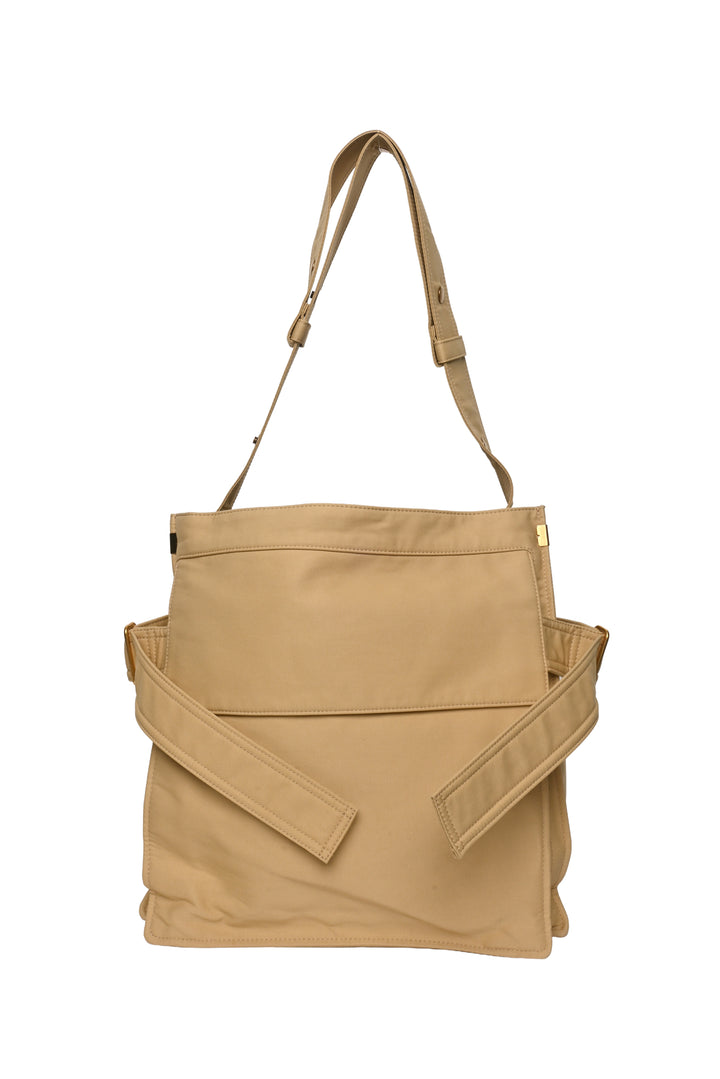 Burberry Trench Logo Embroidered Tote Bag