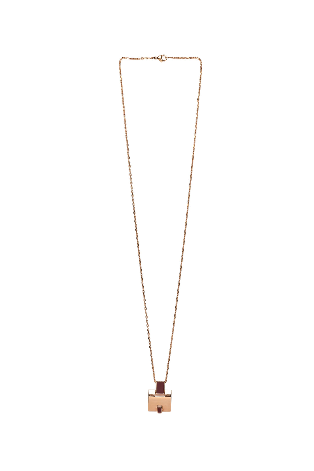 Hermes Eileen H Pendant Necklace