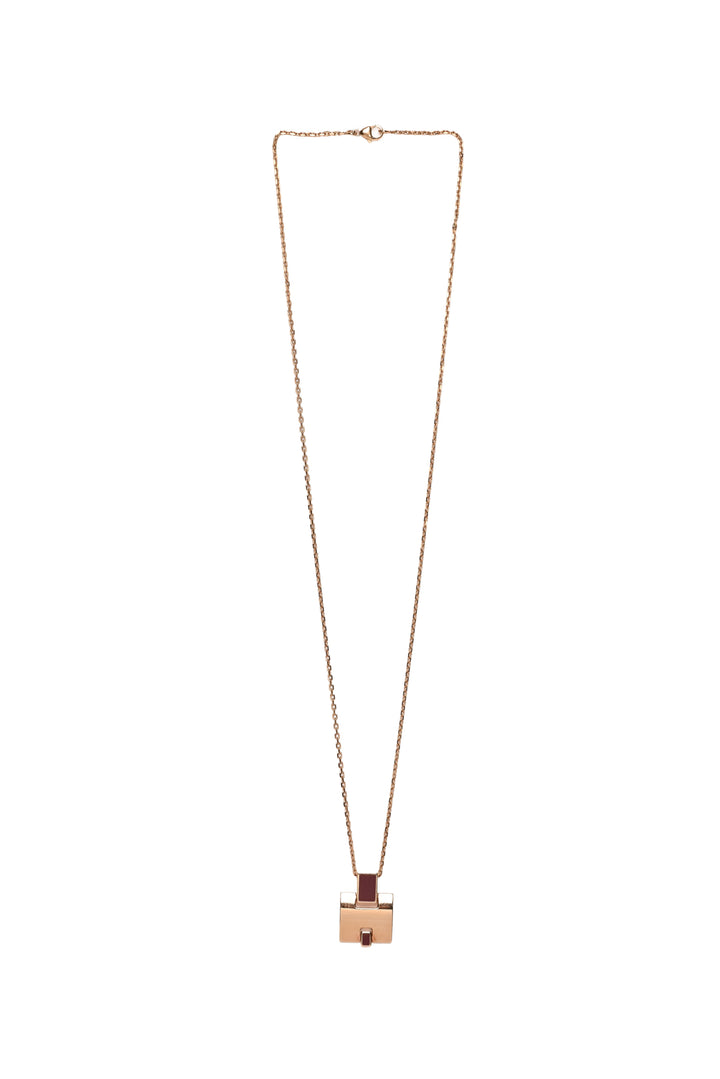 Hermes Eileen H Pendant Necklace