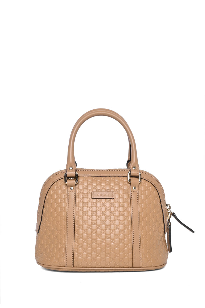 Gucci Microguccissima Leather Mini Dome Crossbody