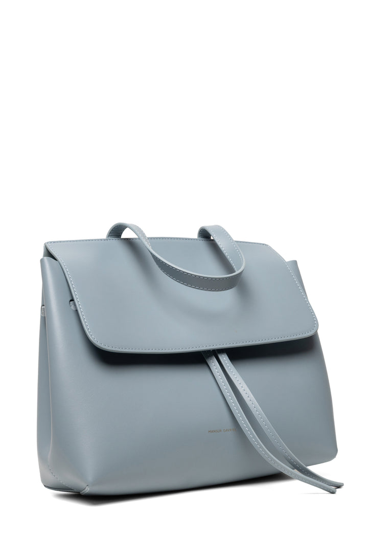 Mansur Gavriel Smooth Leather Small Lady Top Handle