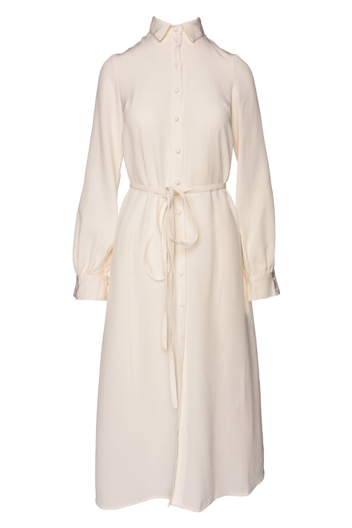 Co Size XS Button Up Long Sleeve Maxi Dress