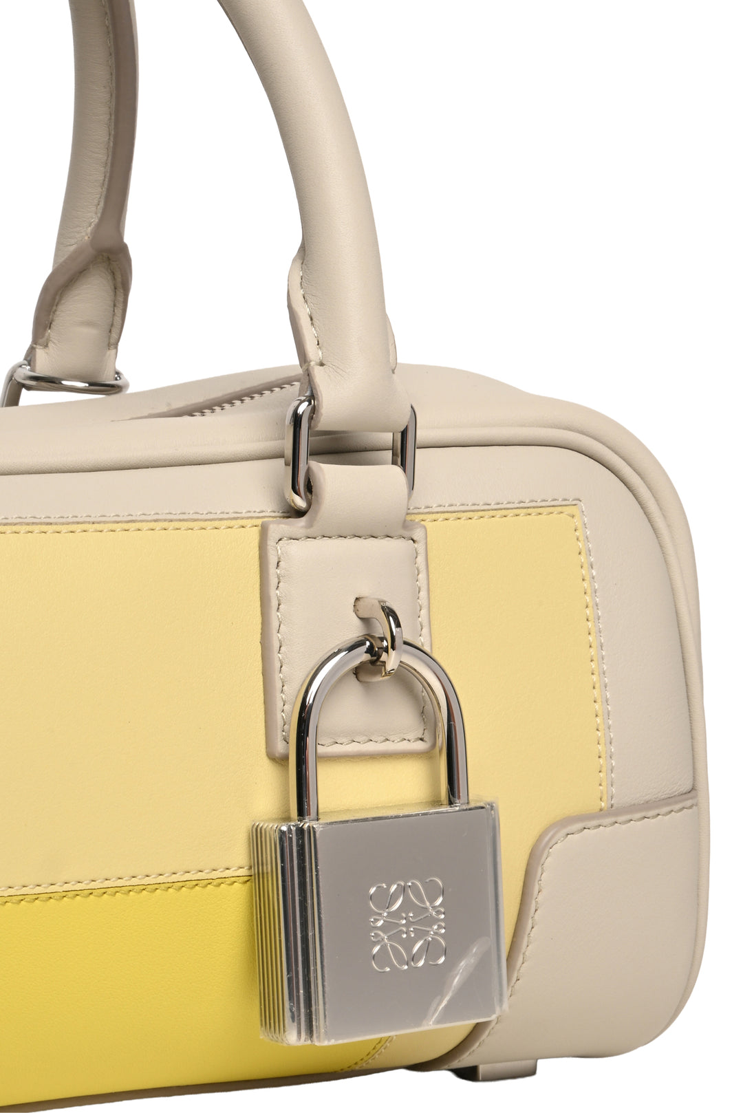 Loewe 2025 Amazona 23 Padlock Panelled Shoulder Bag