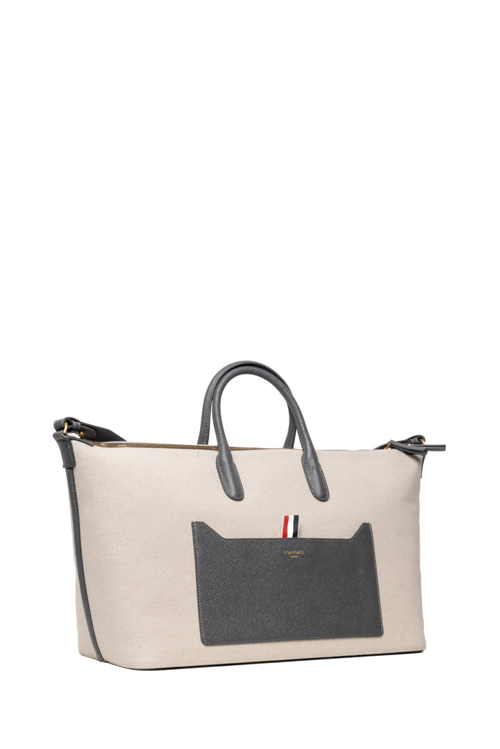 Thom Browne Medium Canvas Tote