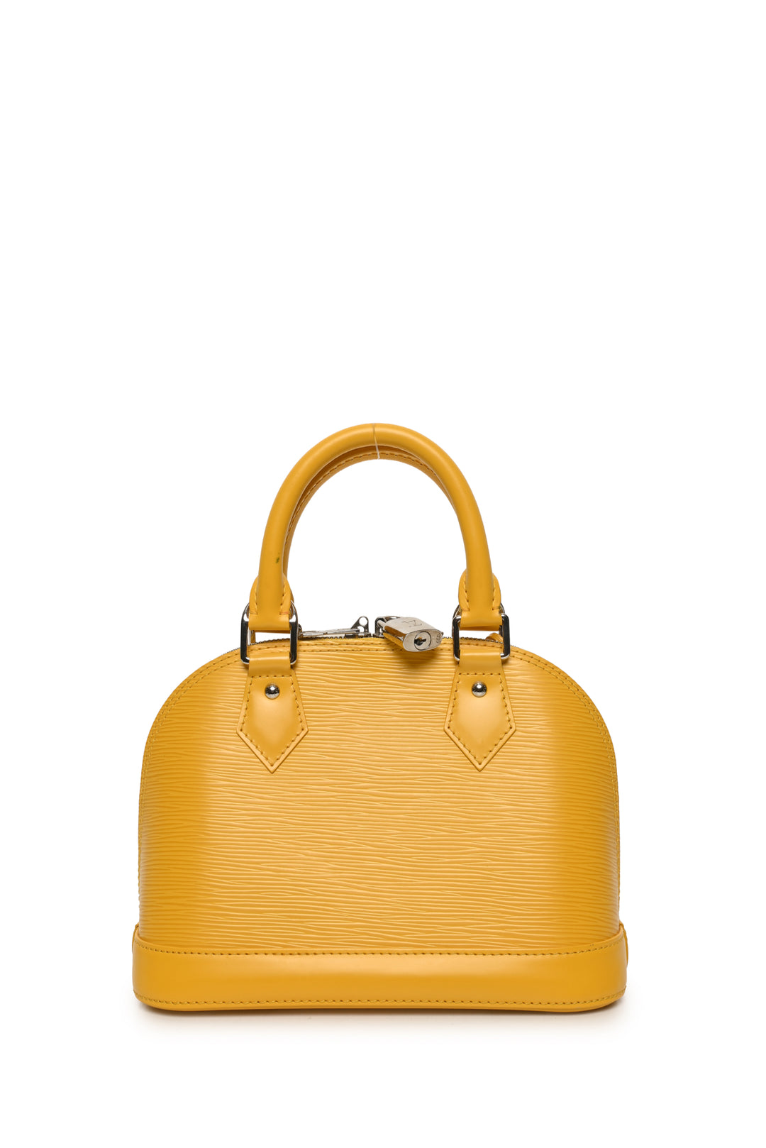 Louis Vuitton 2013 Tassil Yellow Epi Leather Alma BB Purse