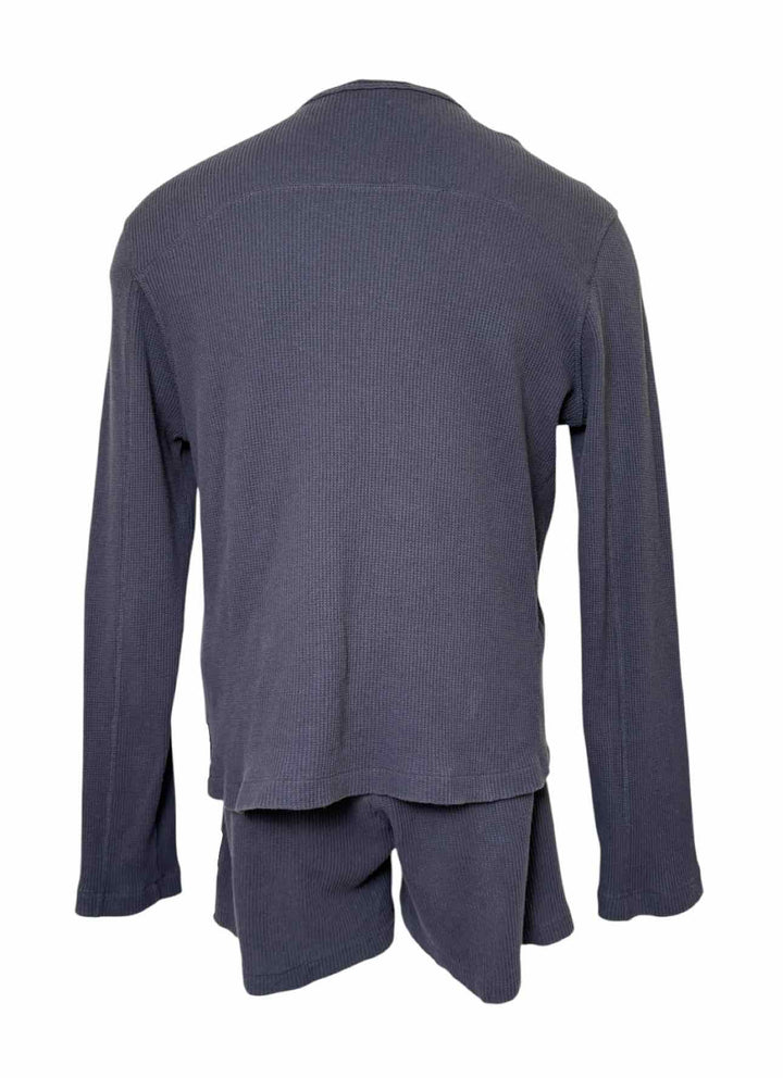 Jacquemus Size M Men's Waffle Henley/Shorts Suit