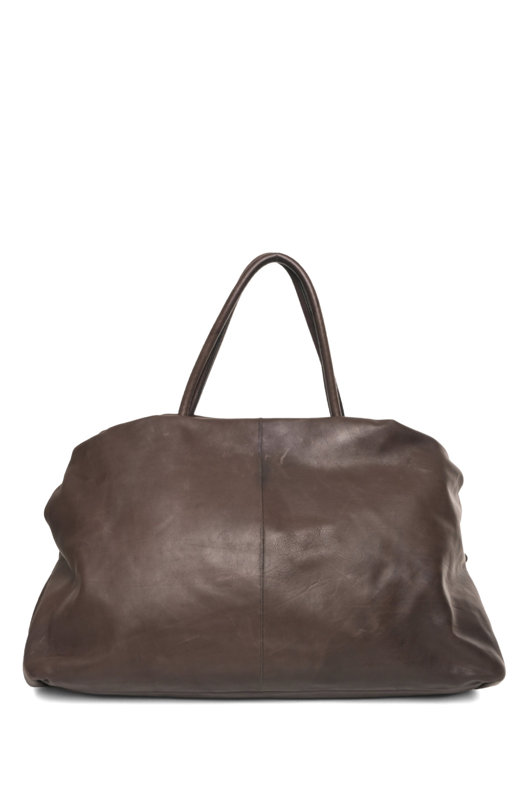The Row Elio Bourse Leather Tote