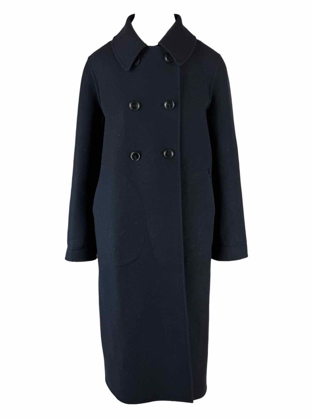 Sofie D'Hoore Size 36 Double Breasted Wool Coat