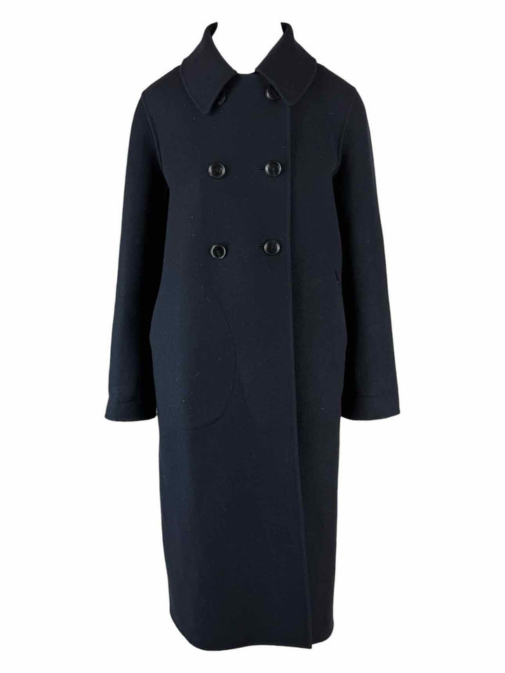 Sofie D'Hoore Size 36 Double Breasted Wool Coat