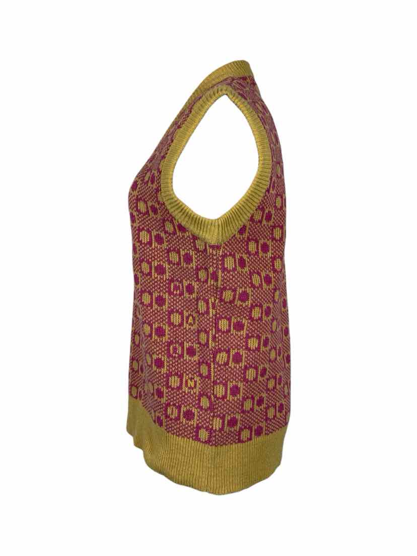 Marni Size 46 V-Neck Sweater Vest