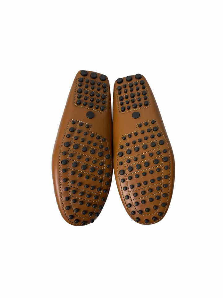 Scarosso Size 38 Moccasin Stitch Leather Mules & Clogs