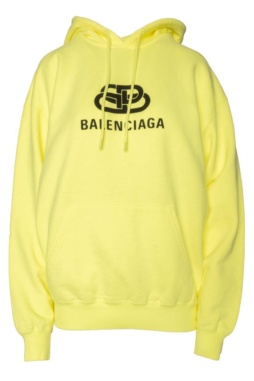 Balenciaga Size XS BB Logo Graphic Print Hoodie
