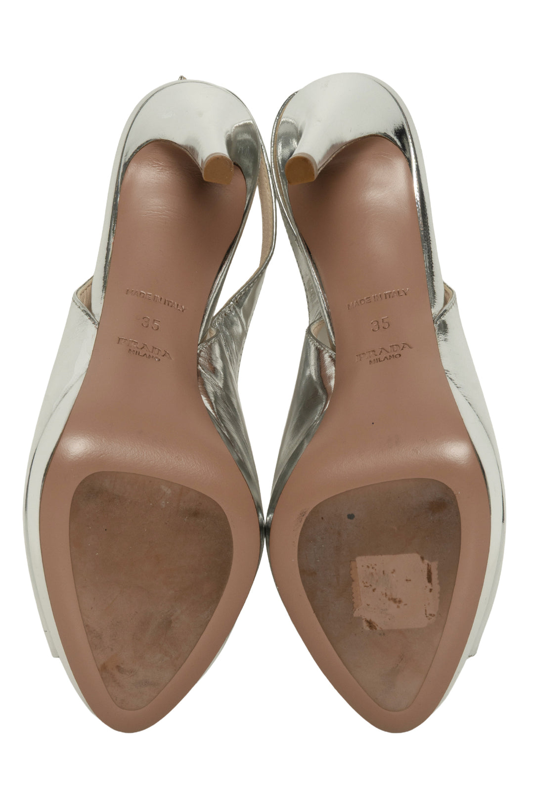 Prada Size 35 Slingback Pumps