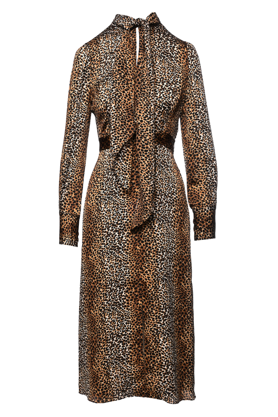 Equipment Size 2 Calanne Leopard Print Midi Dress