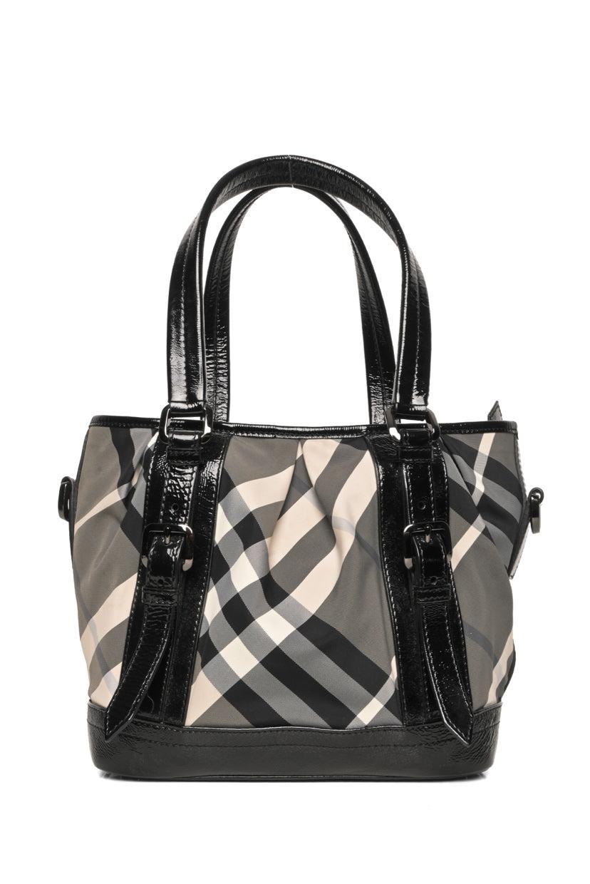 Burberry Beat Check Baby Lowry Tote