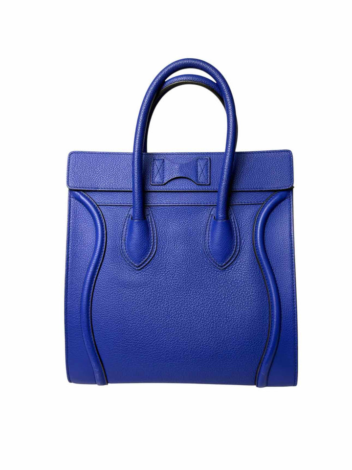 Celine Medium Phantom Leather Luggage Tote Purse