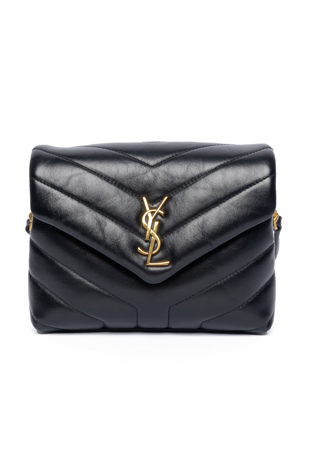 Yves Saint Laurent Matelasse Toy Loulou Shoulder Bag