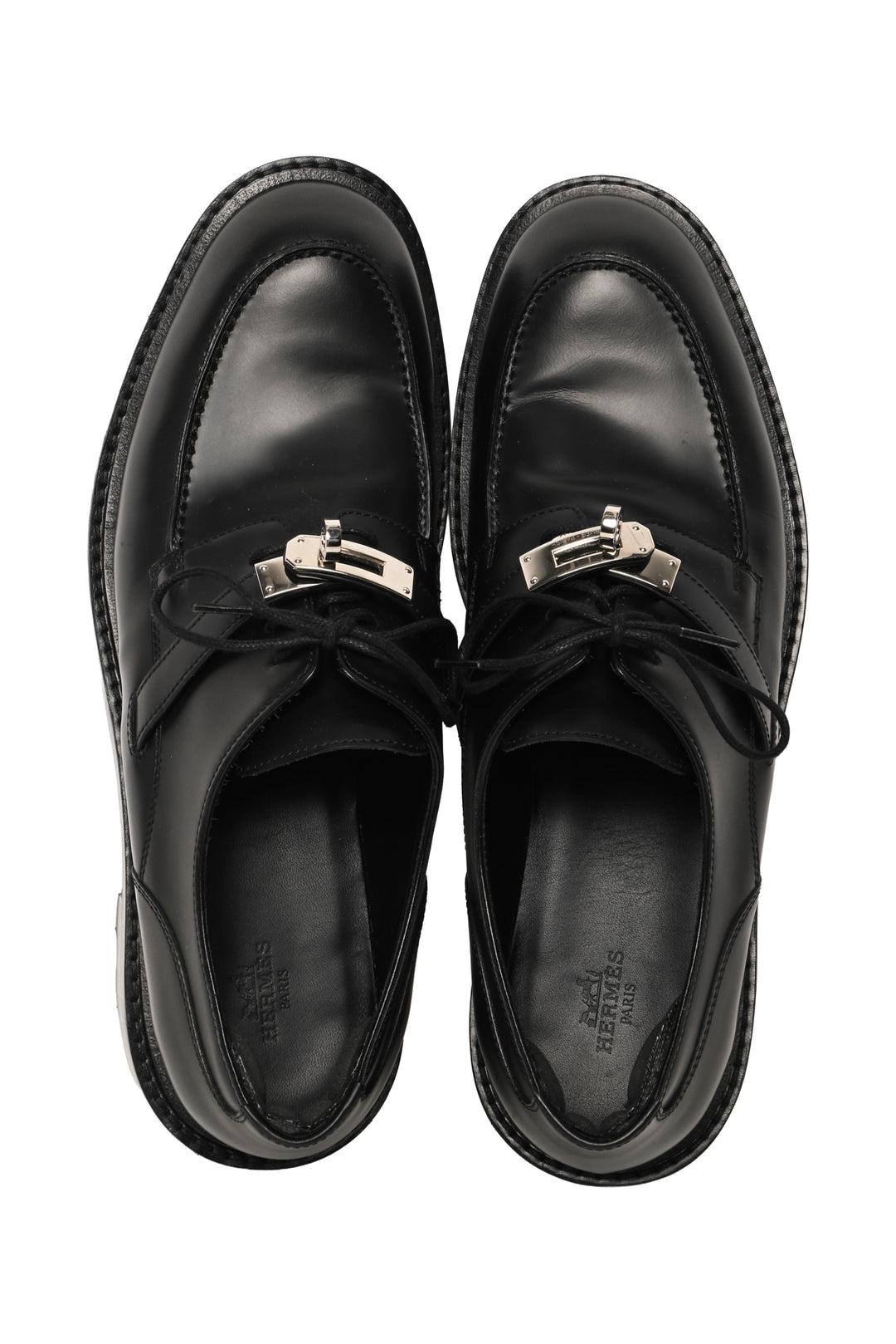 Hermes Mens Shoe Size 41.5 Loyal Derby Shoes