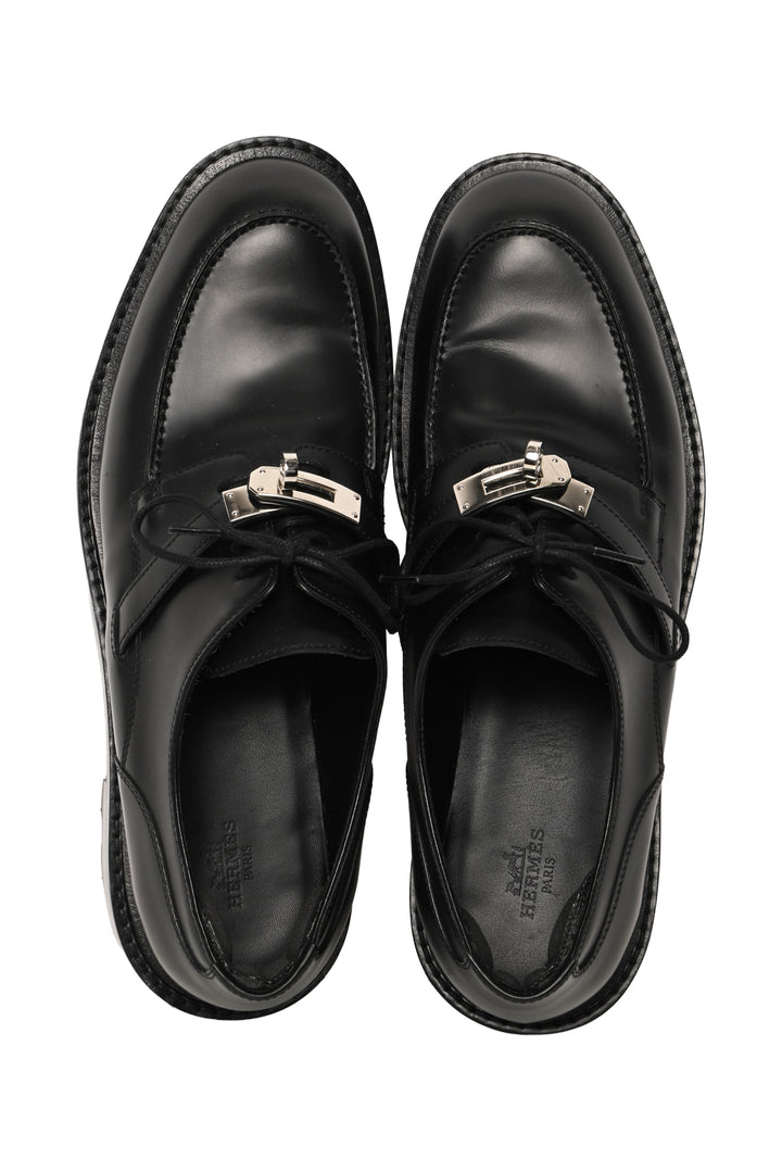 Hermes Mens Shoe Size 41.5 Loyal Derby Shoes