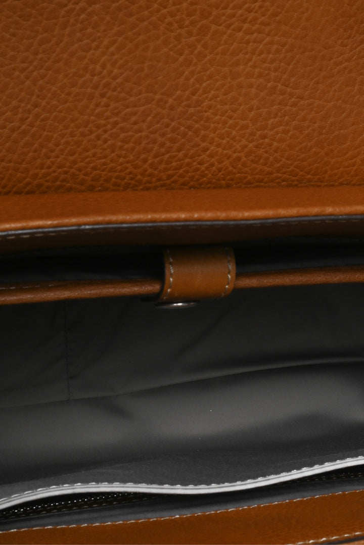 Brunello Cucinelli Men's Grain Leather Briefcase