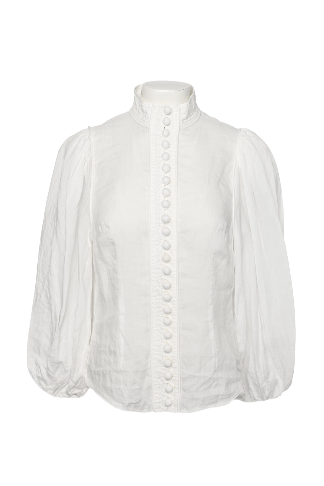 Zimmermann Size 2 Brightside Piped Body Blouse